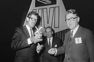 Jelle Abma (rechts), Onno Greiner links (1969)