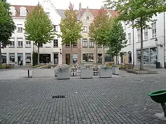 Het Zilverpand, voornaamste plein