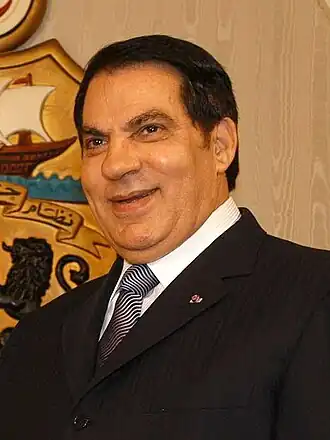 Ben Ali in november 2008