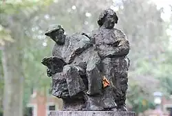 Echtpaar op het bankje (1961), Haarlem