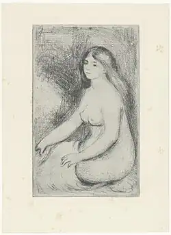 Baigneuse assise, Pierre-Auguste Renoir, ca. 1895