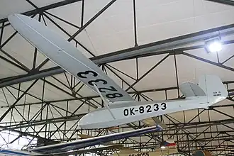 Zlín Z-24 Krajánek in het Letecké muzeum