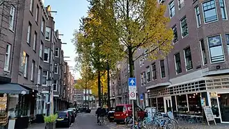 Zocherstraat vanaf de Overtoom (november 2018)