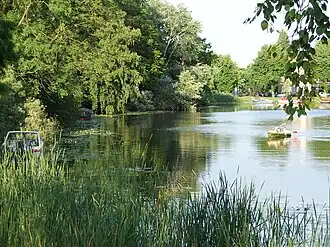 Zoeterwoudsesingel in de zomer