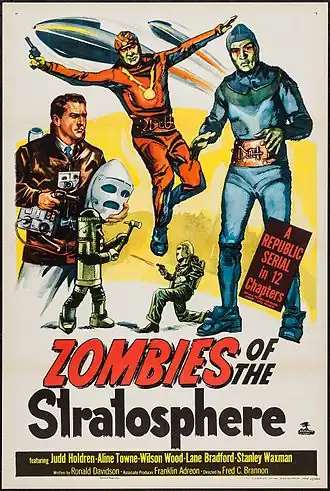 Zombiefilm Zombies of the Stratosphere uit 1952