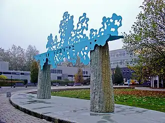 Zonder titel (1996) bij het ID-College in Gouda