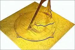 Zonnewijzer uit 1601[13]