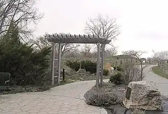 Botanische tuin in de dierentuin