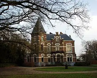 Voorzijde huis Zorgvliet
