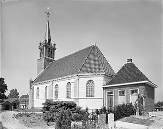 De witgepleisterde zuidgevel (1981)