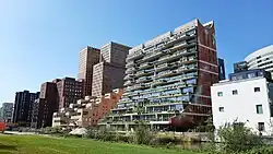 Gershwin aan de De Boelegracht gezien vanaf Beethovenstraat