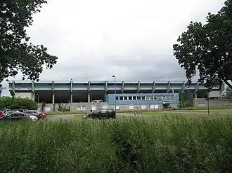 Buitenzijde van tribune (2012)