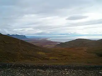 Overzicht over de zuidkust van Snæfellsnes