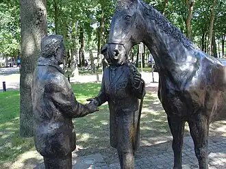 Detail Zuidlaardermarktmonument