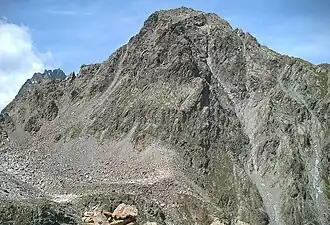 De Zuragkogel vanaf de Brandkogel