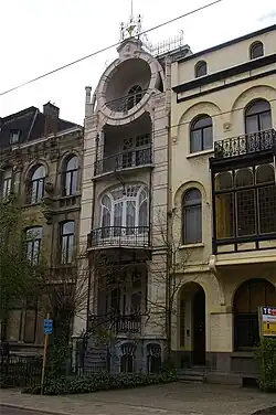 Huis "Quinten Matsijs", geïnspireerd door hetzelfde ontwerp.