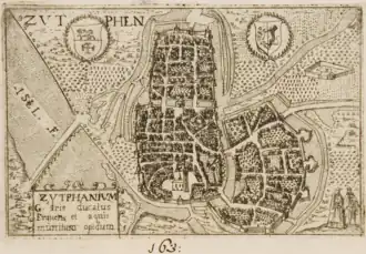 Zutphen in 1572.