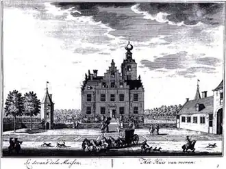 Zuylenstein in 1650