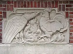 Adelaar en haan (juli 2016)