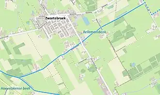 tracé van de Bellemansbeek