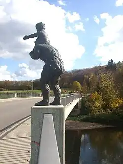 Christophorus mit dem Jesuskind