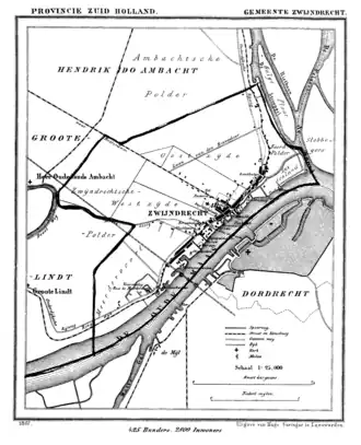 Kaart van Meerdervoort