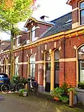Woonhuis Woningbouwcomplex Eigen Haard 1894 in neorenaissancestijl