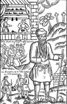 Les bourgeois de la ville parlant au juif errant