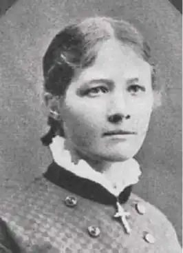 Ida Bindschedler, ca. 1890.