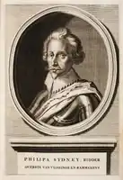 Philip Sidney, in Pieter Corneliszoon, Nederlandsche historien, 1703