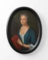 Portret van Margaretha Hoepeling (ca. 1750)