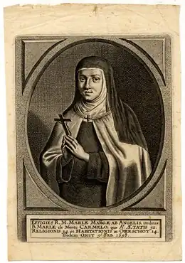 Portret van Maria Magdalena ab Angelis