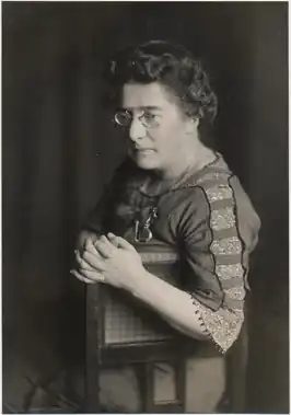 Adeline Rittershaus rond 1914.