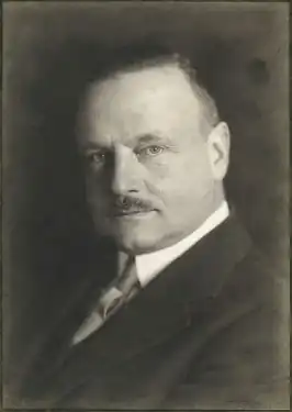 Ernst Hafter rond 1922.