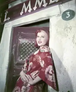 Anne-Marie Blanc in Die kleine Niederdorfoper uit 1956.