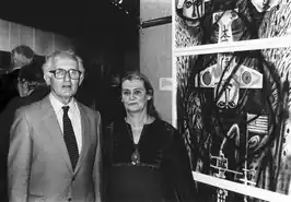 Trees Ruijs met Loe de Jong