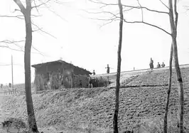 Zwitserse grenspost in WO I