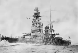 De Mutsu in 1922