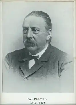 Willem Pleyte omstreeks 1880