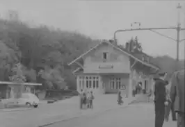 Station Glattfelden in 1961