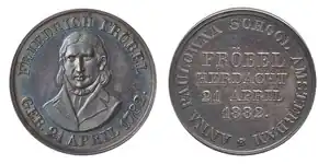 Fröbel herdenking in de Anna Paulownaschool