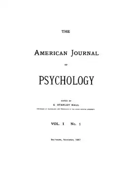 Eerste nummer van het tijdschrift